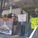 Immigrants Rights Protest At Fresno Sheriff’s Headquarters