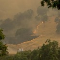 Huge Wildfire Burning In Napa County