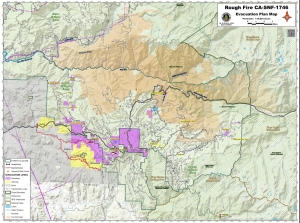 Rough Fire Map