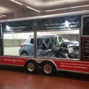DUI Collision Trailer Dedicated to Victims’ Family