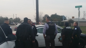 Police on Jensen