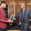 Kobe Gifts Sneakers to PG13