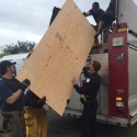 Fresno Police & Fire Step Up to Repair Damaged Home