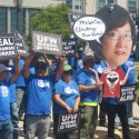 Farm Workers Demand Justice Outside 5th District Court