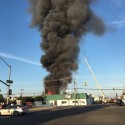 Massive Blaze Guts Clovis Auto Body Shop