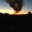 VIDEO: Fire Destroys House, Shuts Down Shaw Ave.