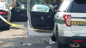 deputy shoots self