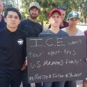 Fresno State Students Protest ICE Presence At Career Expo