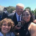 Lucas Family Meets Trump, Pence at Capitol Ceremony