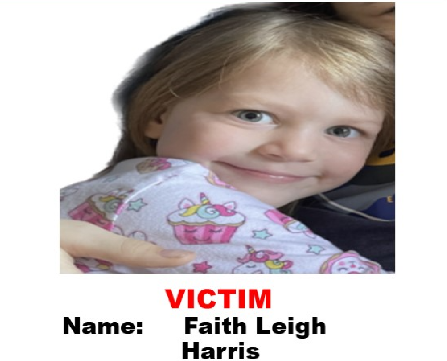 FAITH HARRIS: Missing from North Carolina ; flew to California - 3 April 2023 - Age 5 *Found Safe*